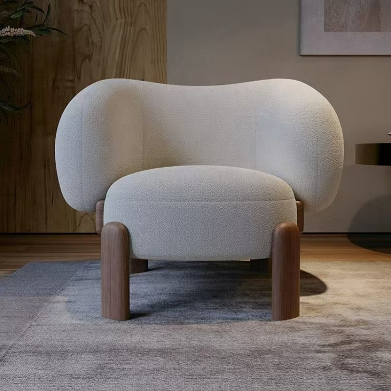 High Resilient Foam Padded Living Room Accent Chair - Image 4